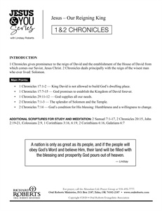 Jesus and You Series-1 & 2 Chronicles PDF